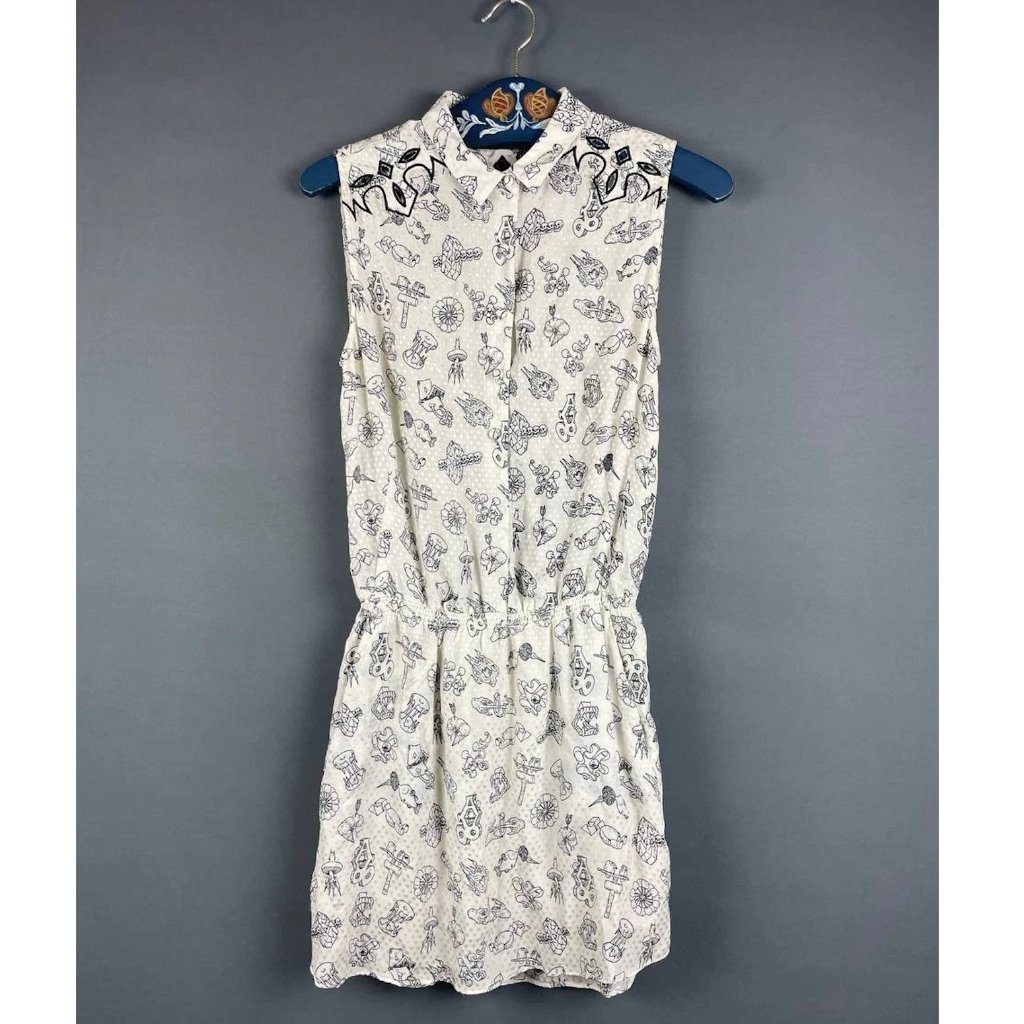Zadig And Voltaire Chic, Edgy And Cool Sleveless Dress - Size Small